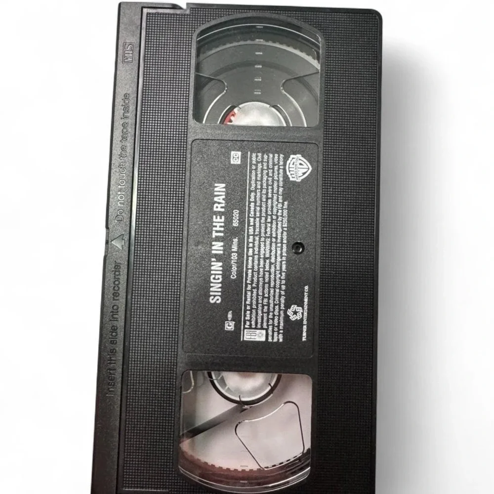 Singin' in the Rain VHS Gene Kelly Donald O'Connor Debbie Reynolds Classic